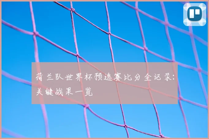 荷兰队世界杯预选赛比分全记录：关键战果一览